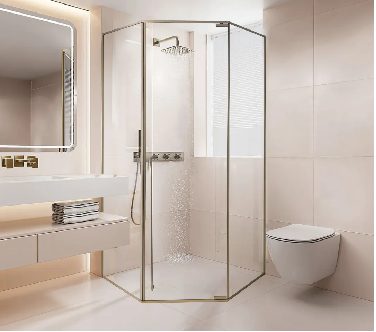 Dabbl TM series| Enjoy a comfortable shower with a minimalist frame