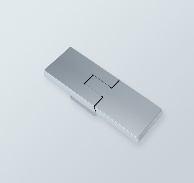 Rectangle / Square single hinge door with side panel HZ-H831R