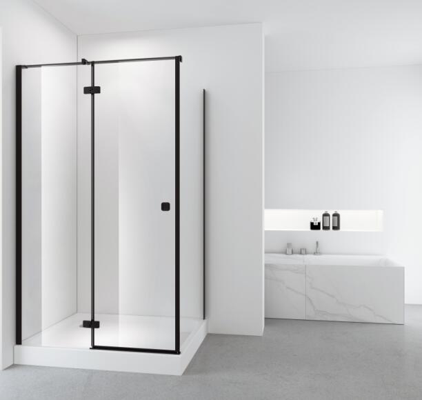 Rectangle / Square single hinge door with side panel DX2-H831L