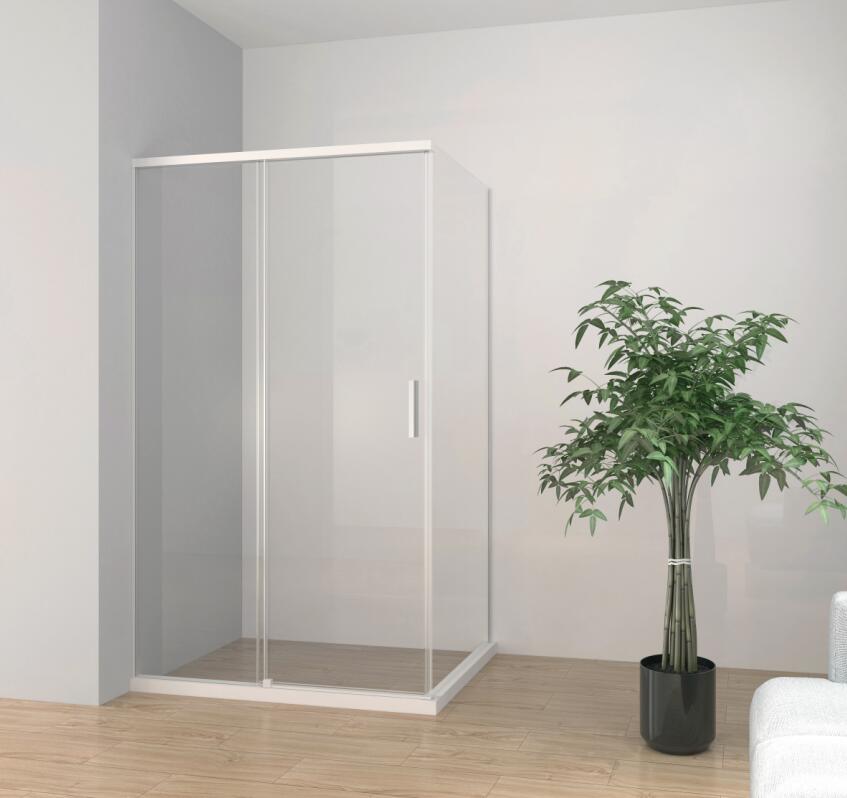 Rectangle / Square single sliding door with side panel SK-C831