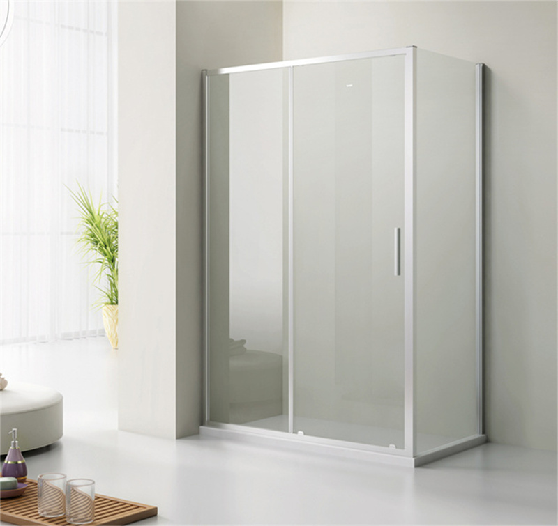 Rectangle / Square single sliding door with side panel DCM821